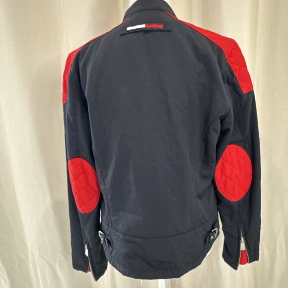 Tommy Hilfiger Womens Quilted Shoulder Moto Jacket Size S - Picture 11 of 16